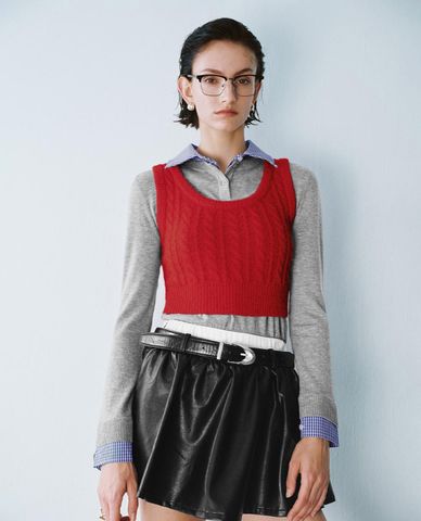 URBAN REVIVO - Áo dệt kim nữ hiện đại