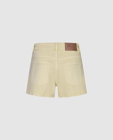 URBAN REVIVO - Quần short jeans nữ phối túi