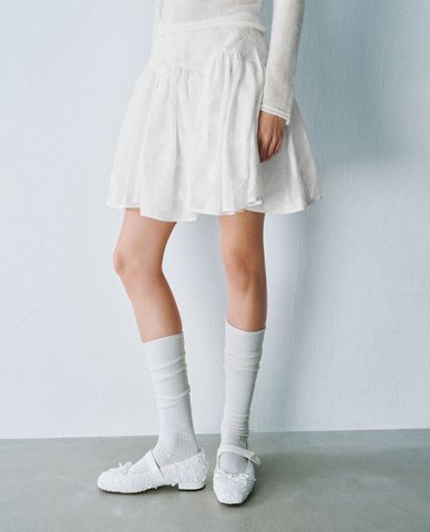 URBAN REVIVO - Chân váy chữ A mini trẻ trung