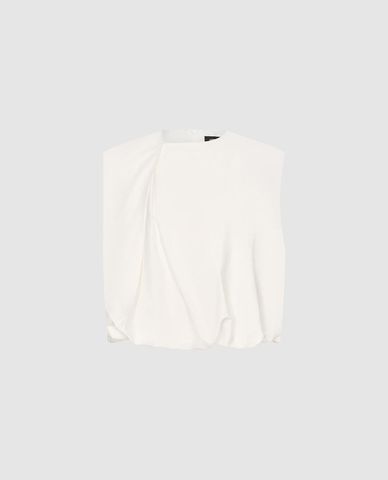 URBAN REVIVO - Áo sát nách nữ phom croptop Overhead