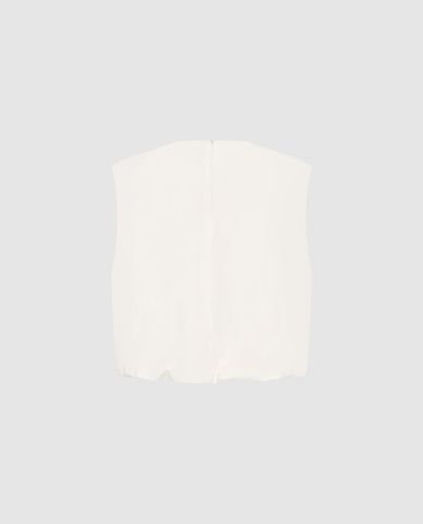 URBAN REVIVO - Áo sát nách nữ phom croptop Overhead