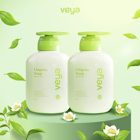 [VY12] Combo 2 Nước giặt đồ lót chuyên dụng Veya Hàn Quốc 300ml