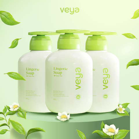 [VY13] Combo 3 Nước giặt đồ lót chuyên dụng Veya Hàn Quốc 300ml