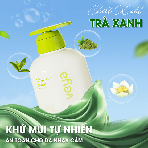 [VY12] Combo 2 Nước giặt đồ lót chuyên dụng Veya Hàn Quốc 300ml