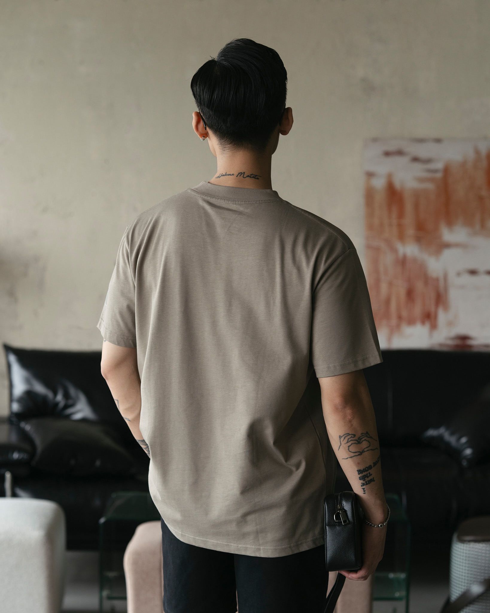 ÁO THUN CỔ TRÒN IN TG RELAXED FIT