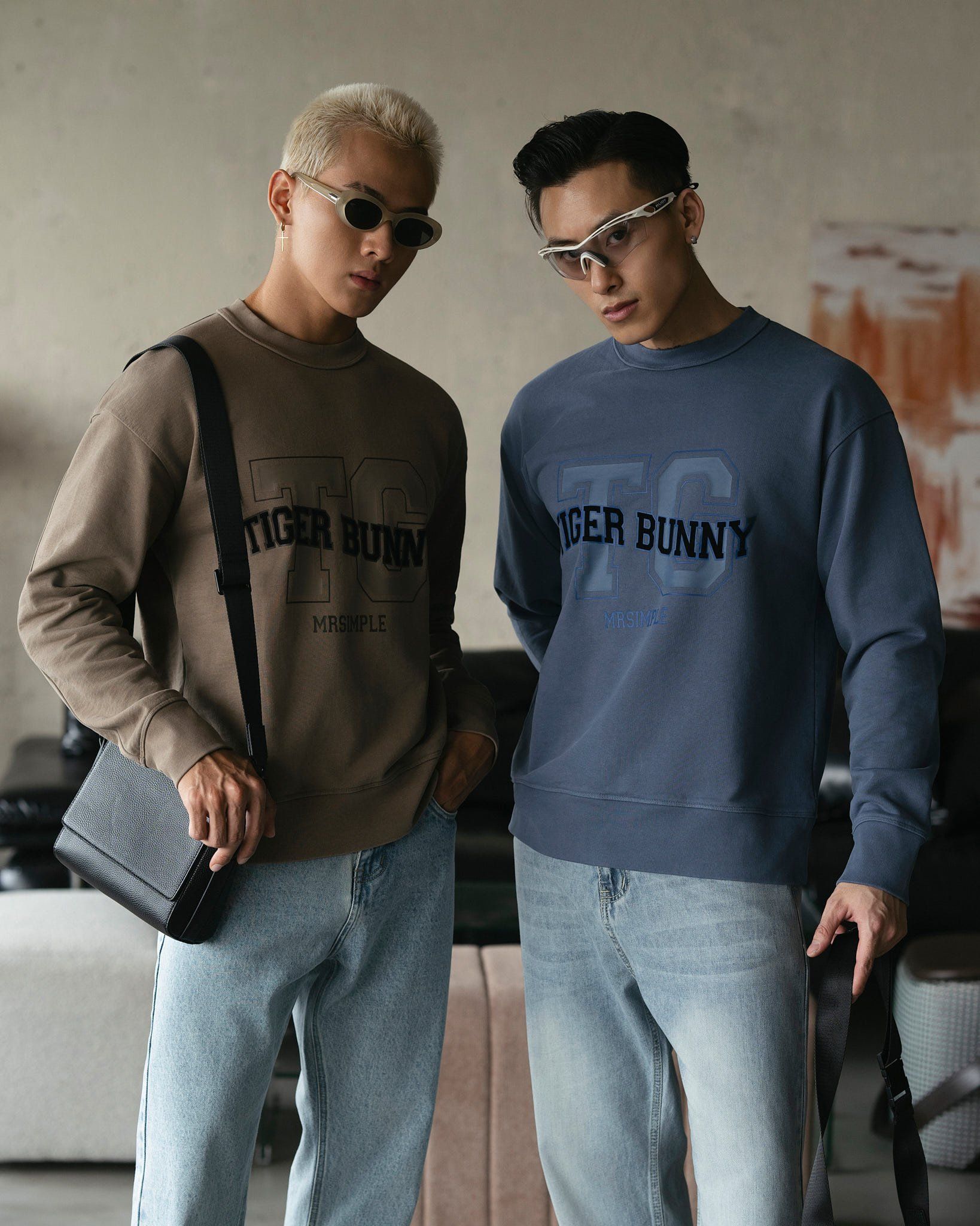 ÁO TAY DÀI NỈ IN TG SLIMFIT