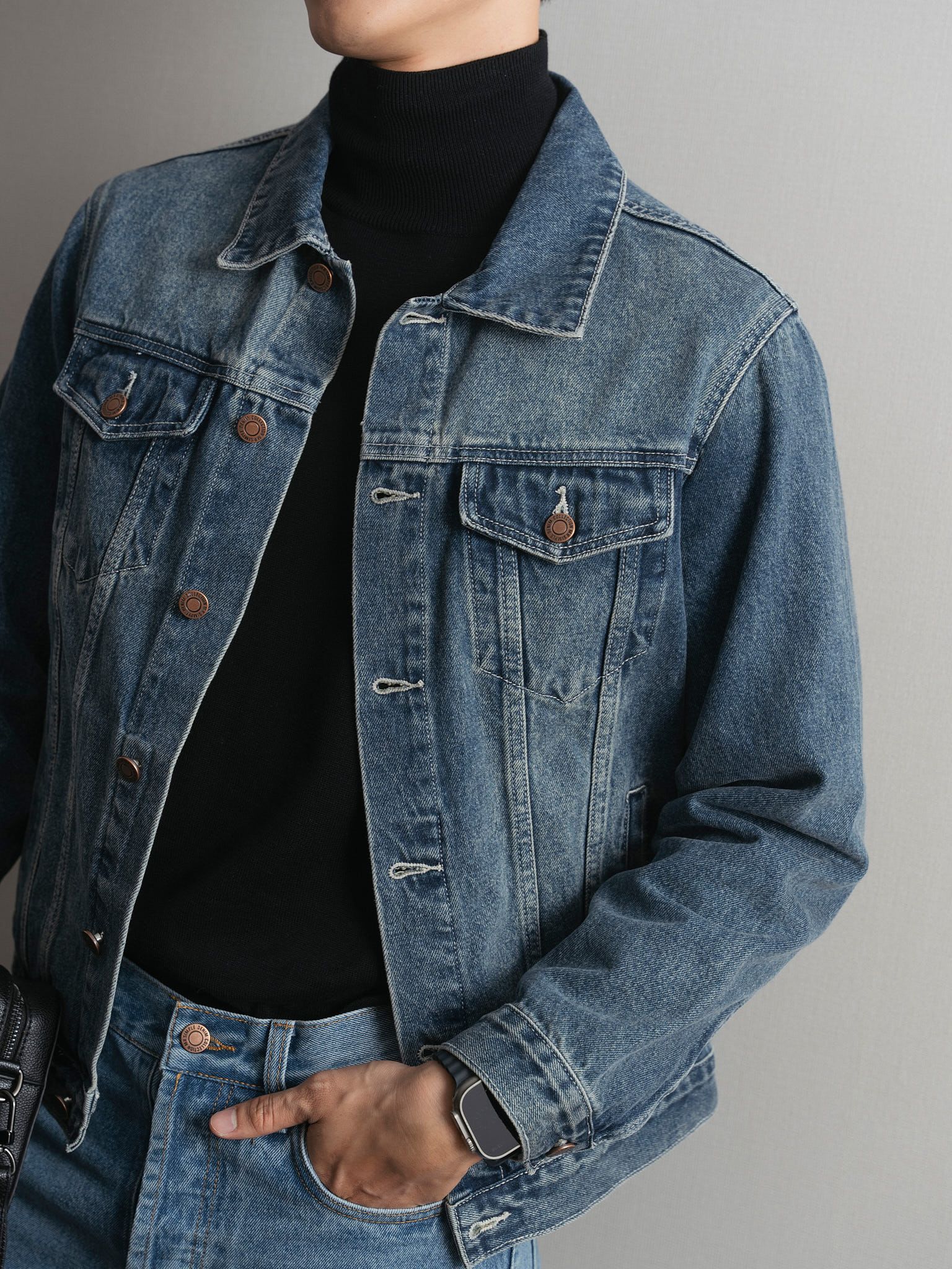 ÁO KHOÁC DENIM SLIMFIT