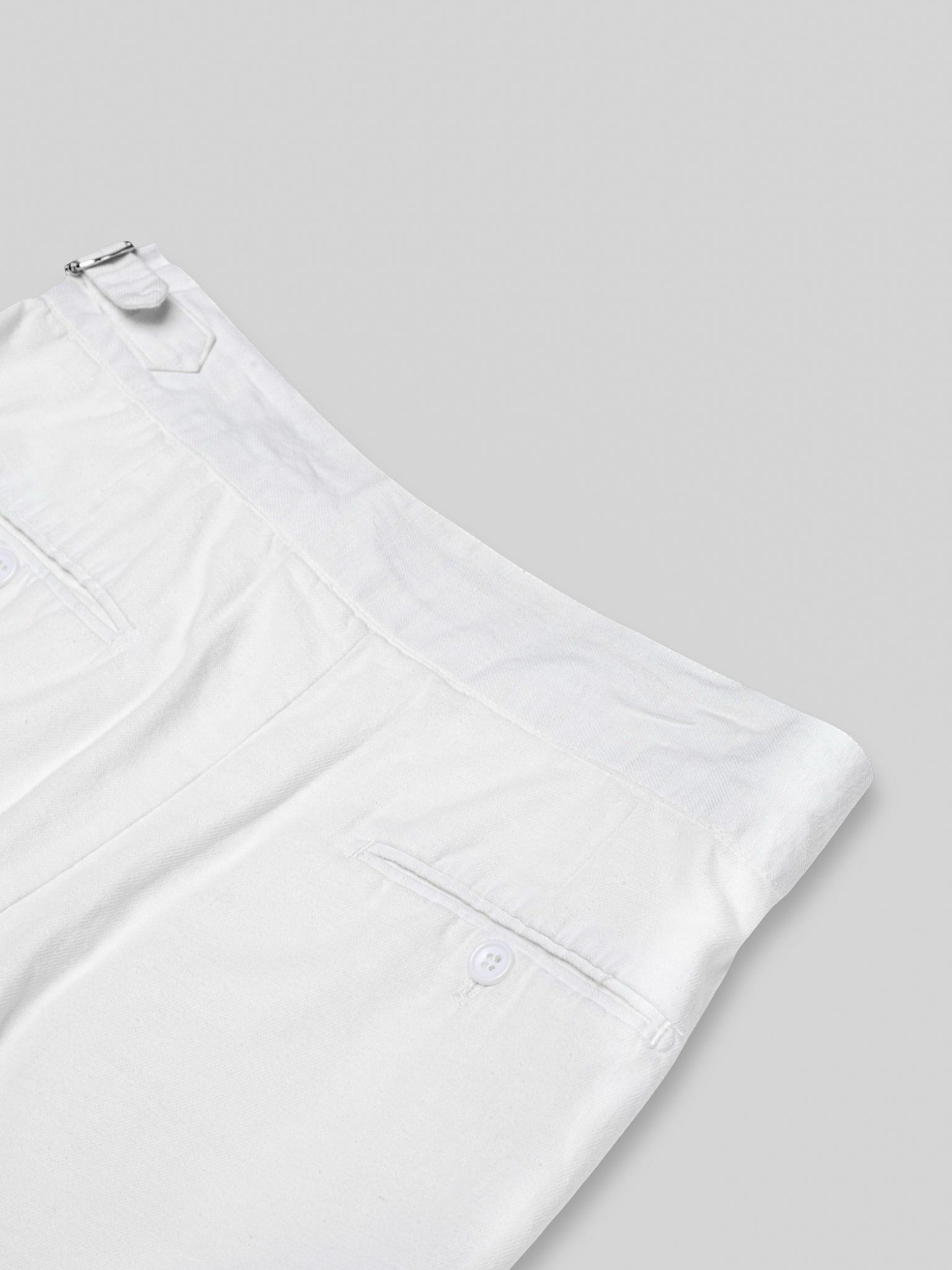 Quần linen ngắn sidetab