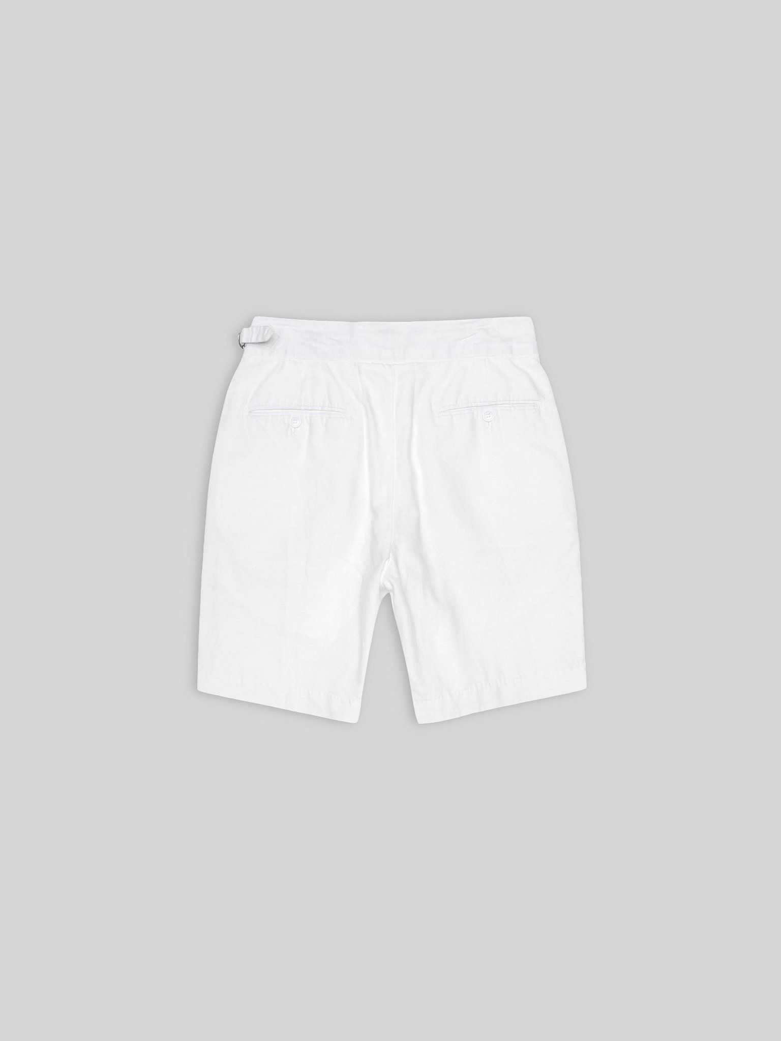 Quần linen ngắn sidetab