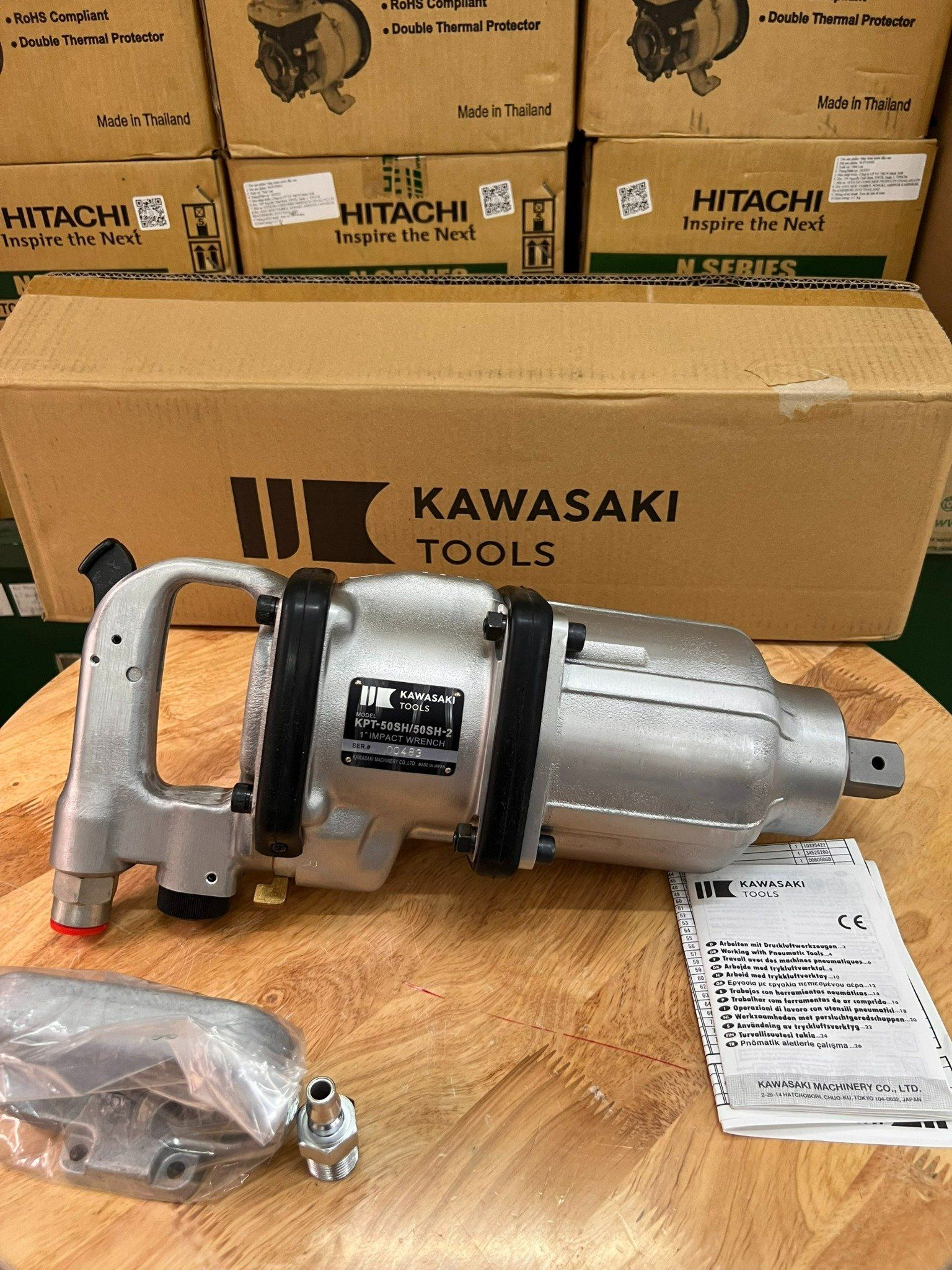 Máy vặn bulông 1'' Kawasaki KPT-50SH
