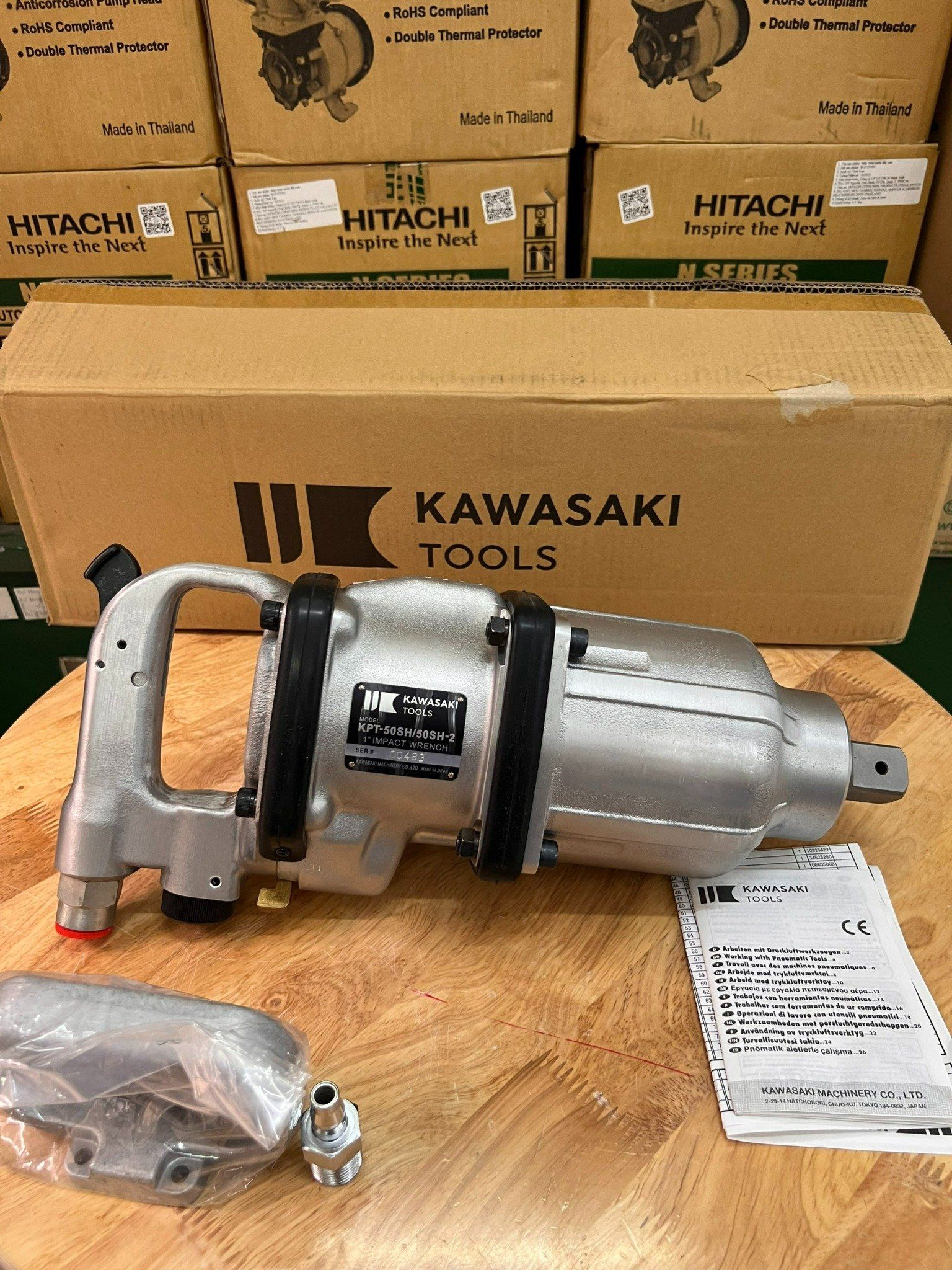 Máy vặn bulông 1'' Kawasaki KPT-50SH