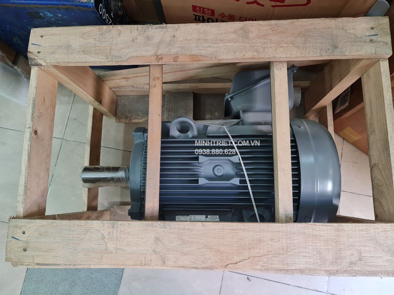 Động Cơ Điện 3 Pha HITACHI 20HP-TFO-K-4P-IP55-F.INS