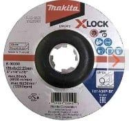 Đá Mài Kim Loại X-LOCK Makita E-00393 | 125x6x22.23mm A36P – Chính Hãng