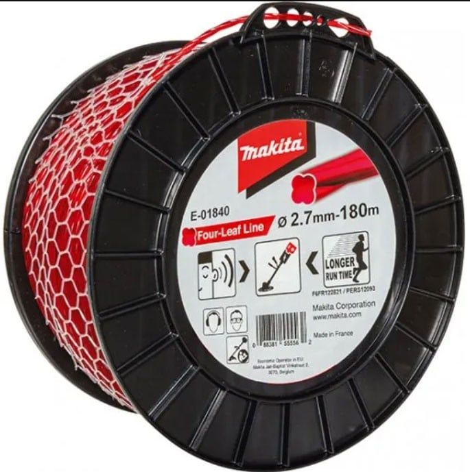 Dây Cước Cắt Cỏ Makita E-01840 2.7mm x 180m – Chính Hãng, Bền Bỉ, Giá Tốt