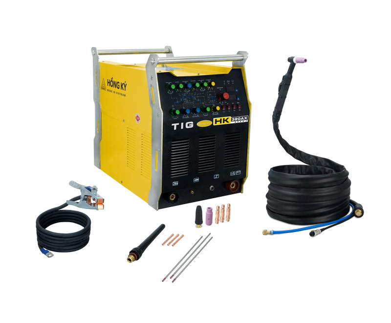 Máy hàn TIG ACDC xung que Hồng Ký Master 320A-380V-HKTIG320AX