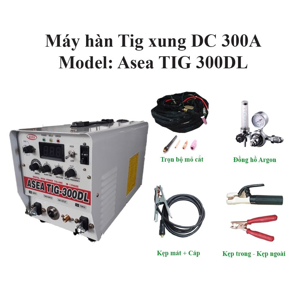 Máy Hàn Tig ASEA TIG 300DL- Xuất Xứ Hàn Quốc