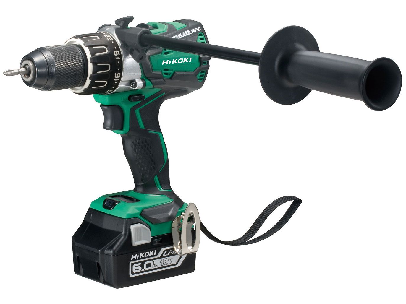 Máy Khoan Va Đập Pin 18V HITACHI DV18DBL2 ( Động cơ không chổi than)