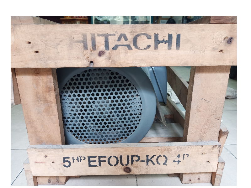 Động Cơ Điện Hitachi Một pha 5HP-EFOUP-KQ-4P, 1 Pha