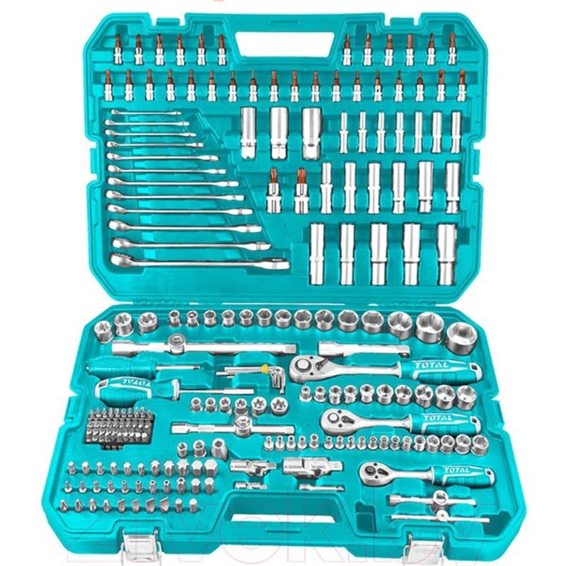 Bộ đồ nghề đa năng 216 chi tiết Total THKTHP22166