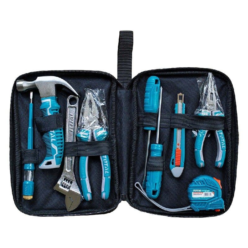 Bộ đồ nghề cầm tay 9 chi tiết Total THKTHP90096