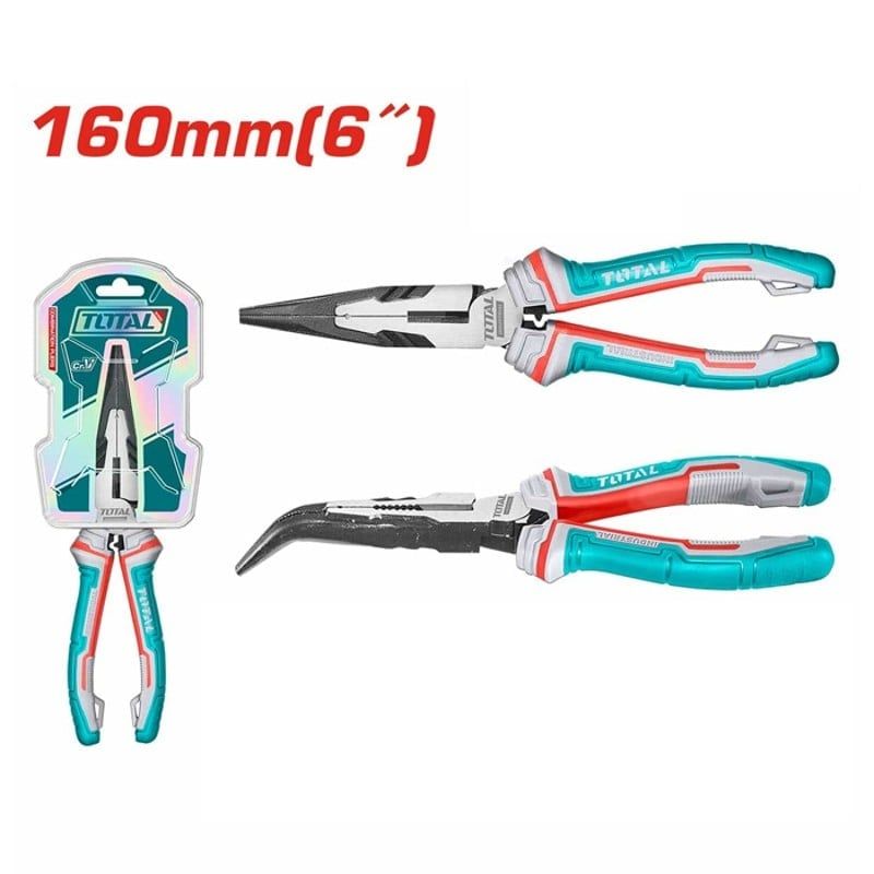 Kìm mũi nhọn mỏ cong Total THT24616S 6