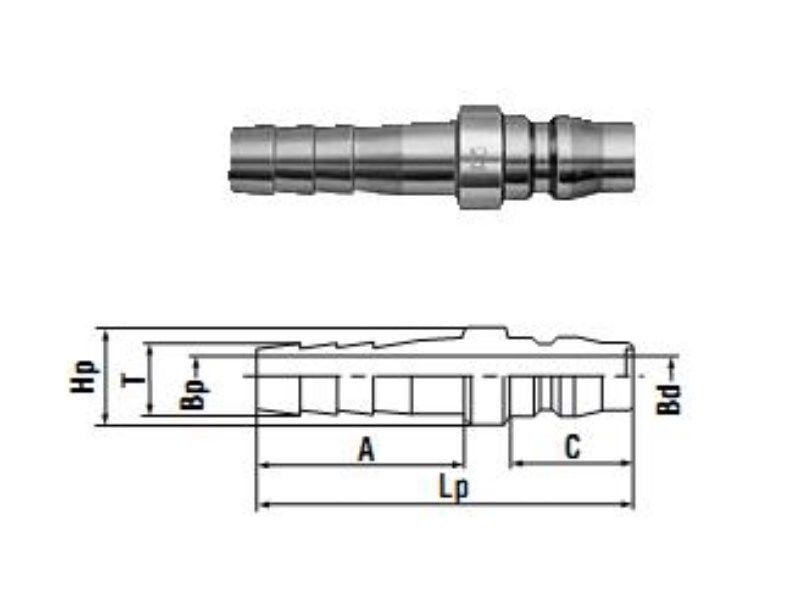 Khớp Nối Nhanh NITTO 600PH