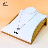 Dây Chuyền Karaff Aora Flux- Trang Sức Bạc 925 Mạ Vàng Trắng