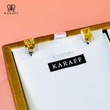 Khuyên Tai Karaff Opal Solara - Trang Sức Bạc 925 Mạ Vàng Trắng