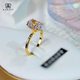 Nhẫn Karaff Solene Mirage - Trang sức Bạc 925 Mạ Vàng 24K