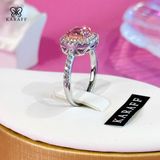 Nhẫn Karaff Valoura - Trang Sức Bạc 925 Mạ Vàng Trắng