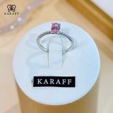 Nhẫn Karaff The Seraphine - Trang Sức Bạc 925 Mạ Vàng Trắng