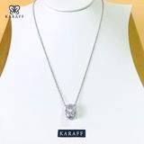 Dây Chuyền Karaff Celeste Aura - Trang Sức Bạc 925 Mạ Vàng Trắng