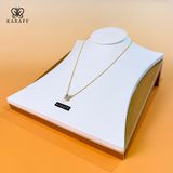 Dây Chuyền Karaff Lumina Ova - Trang Sức Bạc 925 Mạ Vàng 24K