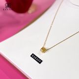 Dây Chuyền Karaff Mira Lush - Trang Sức Bạc 925 Mạ Vàng 18k Đá Vàng Mạ Bạch Kim