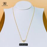 Dây Chuyền Karaff Flare Zest - Trang Sức Bạc 925 Mạ Vàng 24K
