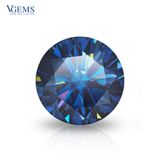  Moiss Tròn Màu xanh - Blue 