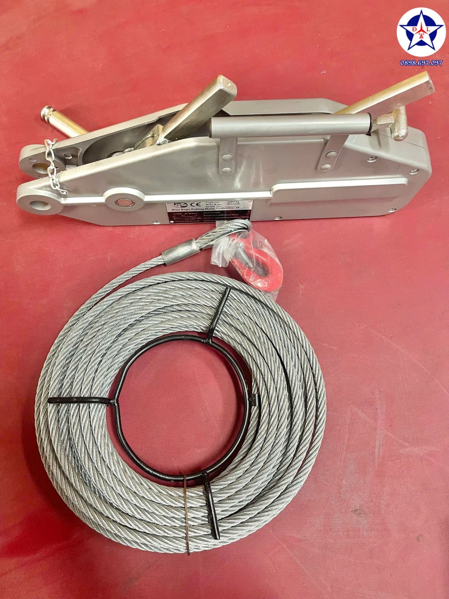 Bộ Tirfor 1,6 tấn