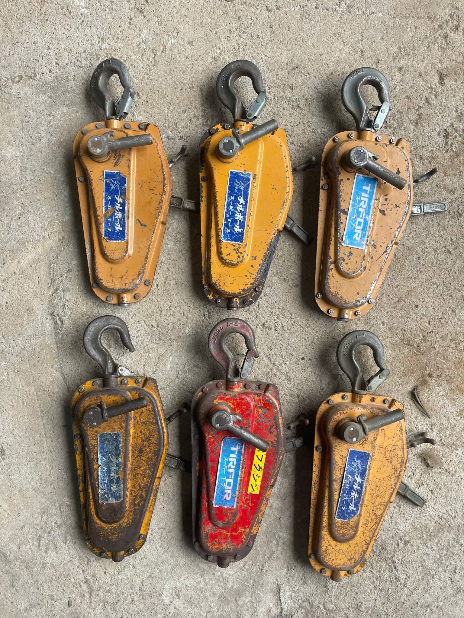 Tirfor 700kg Nhật bãi