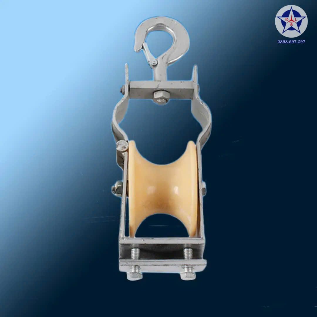 Puly nhựa 120x60mm