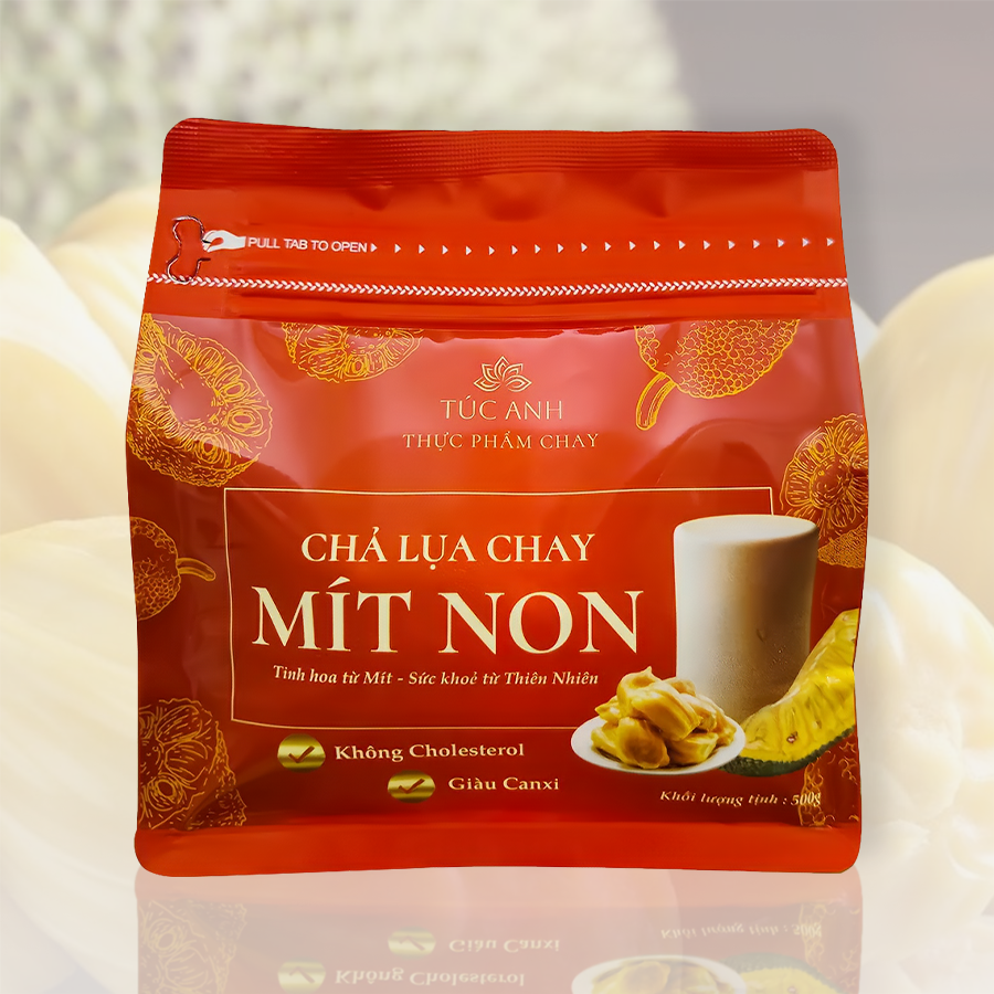 Chả lụa chay MÍT NON - Túi 500gr