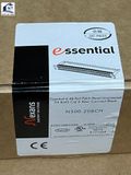 N500.208CH - Essential-6 PCB Patch Panel Unscreened 48 RJ45 1U rearconnection Black