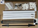 N500.208CH - Essential-6 PCB Patch Panel Unscreened 48 RJ45 1U rearconnection Black