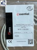 N101.11ECGG - Dây nhảy Essential-6 Cat 6,không chống nhiễu, PVC 1m, màu xám