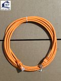 N101.21EFOO - Essential-6 Patch Cord Category 6 Unscreened LSZH Orange Boot 3m Orange
