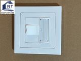 N800.501 - Nắp ổ cắm mạng hình vuông 86x86mm, 1 cổng