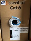 N100.166-BLUE - Cáp mạng UTP CAT6 24 AWG PVC thùng 305 met, màu xanh