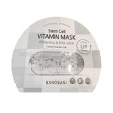 Mặt Nạ Tẩy Tế Bào Chết Banobagi Stem Cell Vitamin Mask Whitening & BHA-AHA 30g