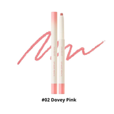 Chì Kẻ Viền Môi Nhung Lì, 2 Đầu Romand Lip Mate Pencil 0.5g #02 Dovey Pink