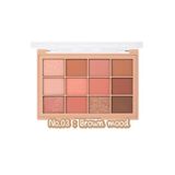 Phấn Mắt 12 Ô Odbo Multi Look Eye Palette OD2012 #03 Brown Mood