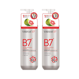 Bộ Gội Xả Bưởi Đỏ Visiami Biotin Collagen B7+ Organic Grapefruit 780ml